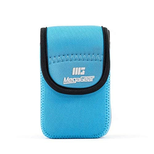 Image of MegaGear Nikon Coolpix W300, AW130, Ricoh WG-30W, WG-50, WG-80 Ultra Light Neoprene Camera Case, with Carabiner