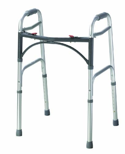 Image of Drive Devilbiss Folding Lightweight Aluminium Height Adjustable Walking Frame