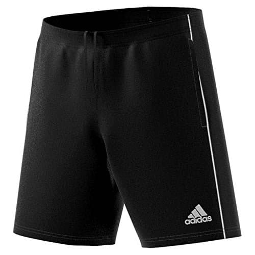 Image of adidas Men's Core 18 Training Shorts, Black/White, S UK