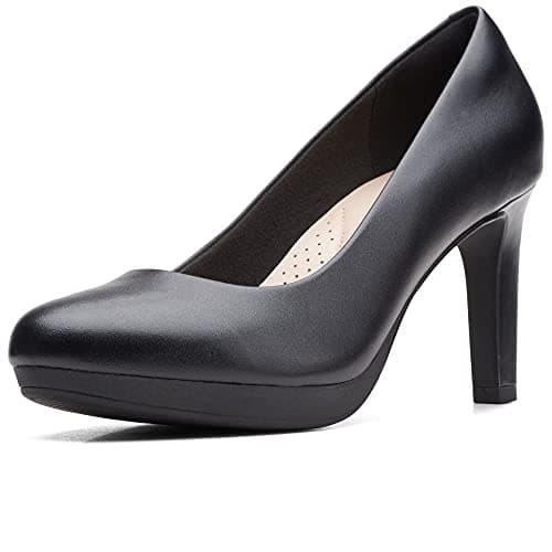 Image of Clarks Ambyr Joy Womens Black Leather, 6