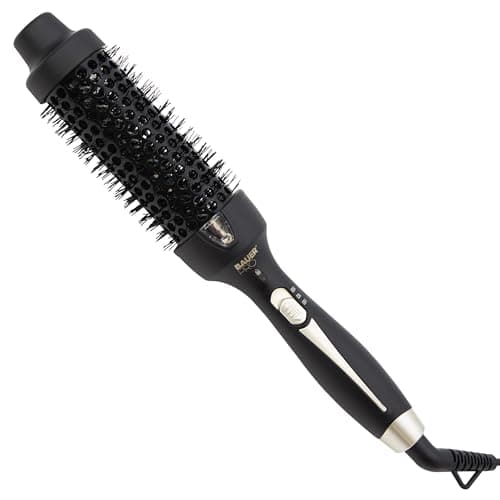 Image of Bauer Thermal Brush/Multi-Styler Hot Brush with Ionic Technology to Smooth and Shine / 38mm Barrel to Curl, Straighten and Detangle 38809