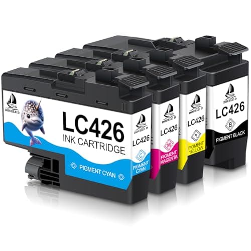 Image of DOUBLE D LC426 Ink Cartridges for Brother LC426 Ink Cartridge LC426XL LC 426 LC-426XLVAL Ink Cartridges Compatible with Brother MFC-J4335DW MFC-J4340DW MFC-J4535DW MFC-J4540DW Printer (4 Pack)