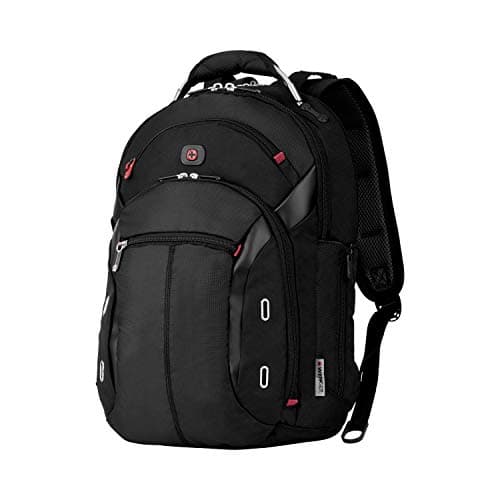 Image of Wenger 600627 GIGABYTE 15.4 Inch MacBook Pro Backpack, Anti-Scratch Lining with iPad/Tablet/eReader Pocket in Black {17 Litre}