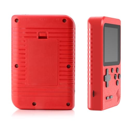Image of Zexrow Handheld Retro Game Console with 500 Classical Games 3.0-Inch Color Screen Support for Connecting TV Two players 1020mAh Rechargeable Battery Gift for Kids and Adult LCD Monitor