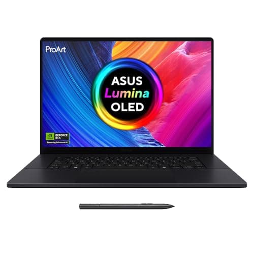 Image of ASUS ProArt 16 OLED H7606WP Laptop | 16.0” 3K OLED Touchscreen | CoPilot+ PC | AMD Ryzen AI 9 HX 370 | NVIDIA GeForce RTX 5070 | 32GB RAM | 1TB PCIe G4 SSD | Backlit Keyboard | Windows 11