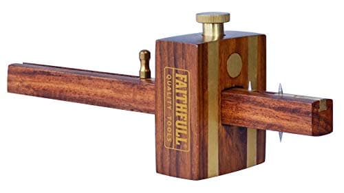 Image of Faithfull Combination Rosewood Gauge - Slide Adj