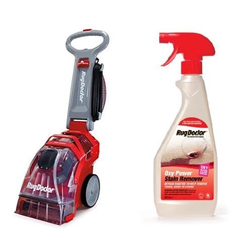 Image of Rug Doctor Deep Carpet Cleaner, Red & Rug Doctor Oxy Power Stain Remover, 500 ml