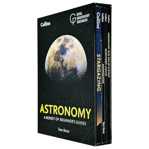 Image of Beginner's Guides of Astronomy 4 Books Collection Box Set (Stargazing, Moongazing, Northern Lights & Observing our Solar System)