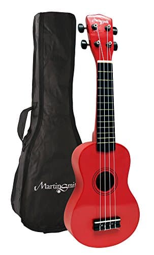 Image of Martin Smith UK-222-RD Soprano Ukulele, Red