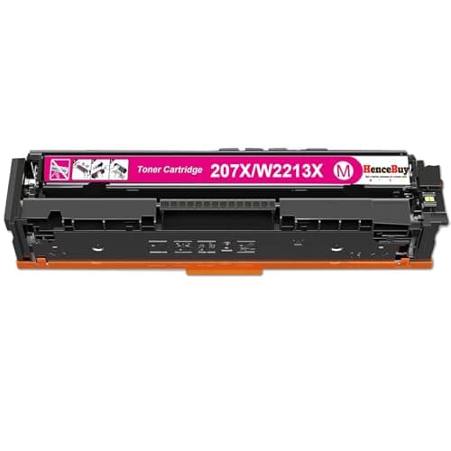 Image of HenceBuy 207X Magenta Toner Cartridge Compatible for HP W2213X 207X for Color Laserjet Pro MFP M283fdw M255dw M282nw M283fdn M255nw Printer Ink 207A W2213A - Single Pack