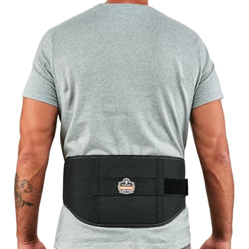 Image of Ergodyne ProFlex 1500 Weight Lifters Style Back Support Belt, X-Large, Black