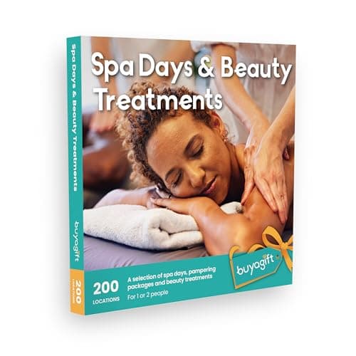 Image of Buyagift Spa Days & Beauty Treatments Experience Box - Relaxing Spa Day Gifts & Pampering Treatments