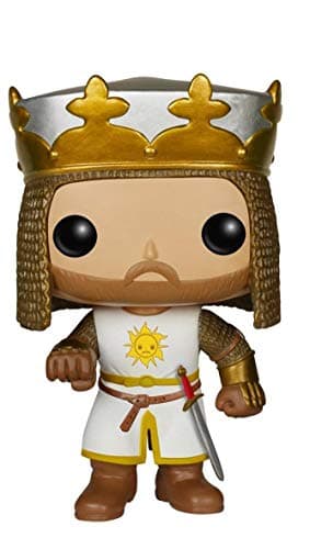 Image of Funko Pop Movies Monty Python And The Holy Grail King Arthur Vinyl Action Figure