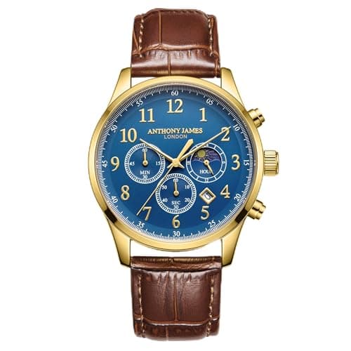 Image of Anthony James Moonphase Wrist Watches Men