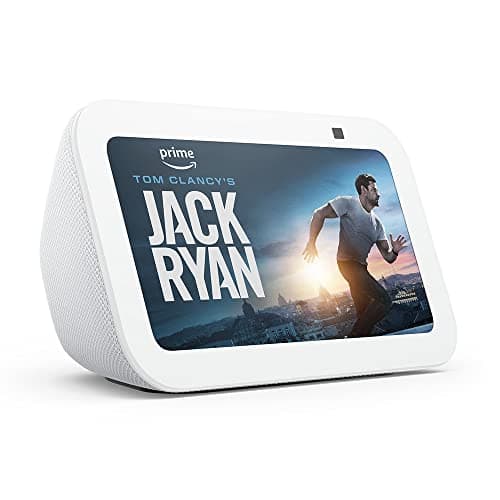 Image of Certified Refurbished Echo Show 5 (3rd Gen, 2023 release) | Smart display and alarm clock with clearer sound | White