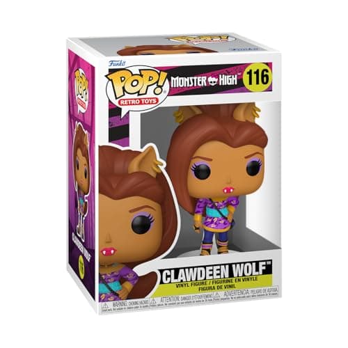 Image of Funko POP! Vinyl: Monster High - Clawdeen Wolf - Collectable Vinyl Figure - Gift Idea - Official Merchandise - Toys for Kids & Adults - TV Fans - Model Figure for Collectors and Display