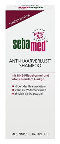 Image of Sebamed Anti-Hair Loss Shampoo, Pack of 3 (3 x 200 ml)