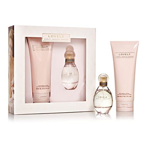 Image of Sarah Jessica Parker Lovely Eau De Parfum Spray and Body Lotion, 50ml & 200 ml, set