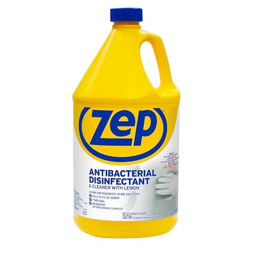 Image of Zep Commercial 1041688 Antibacterial Disinfectant Cleaner with lemon, 1 gal Bottle