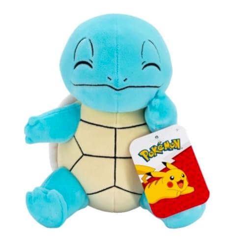 Image of Pokemon Official & Premium Quality 8-Inch Squirtle Plush