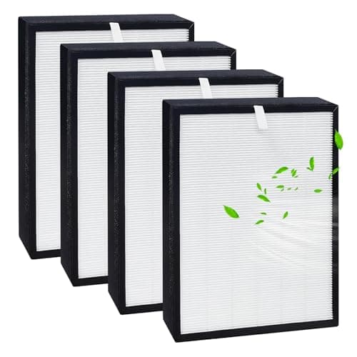 Image of 4 PCS Hepa Filter Compatible with Meacodry Arete One 10l &12l Dehumidifier and Air Purifier 2 in 1 Replacement Filter, Compatible with Meacodry Arete One (21x15.5x1cm)