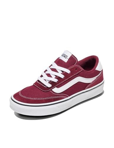 Image of Vans Women's Brooklyn Ls Sneaker, Suede Canvas Port Royale, 3 UK