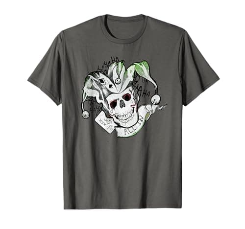 Image of DC Comics Suicide Squad Joker Laughing Skull T-Shirt