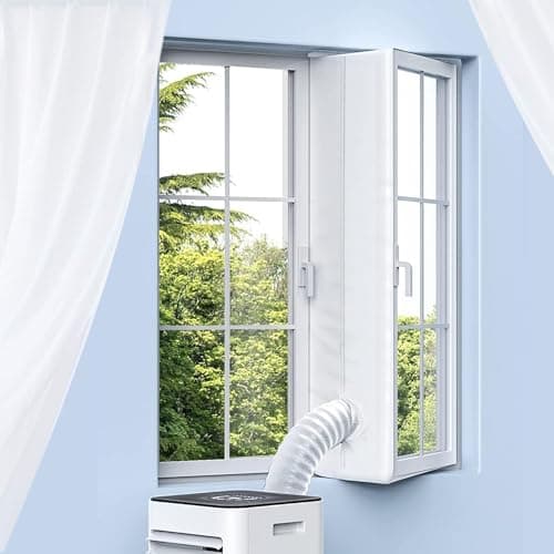 Image of Air Conditioner Window Seal Waterproof Window Seal for Mobile Air Conditioners Dryer Portable AC Window Seal Kit 400cm