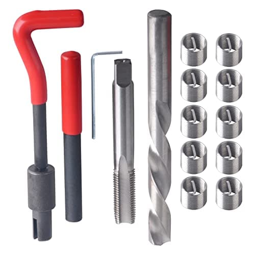 Image of DAYUAN Thread Repair Kit M14x1.25mm Helicoil Restoring Thread Repair Tools Wire Insert Kit Compatible Hand Tool Set for Auto Repairing