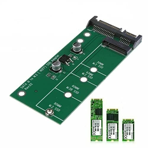 Image of Multibao M2 SATA to 22-Pin SATA III Adapter for NGFF M.2 Key B/B + M 2280 2260 2242 2230mm Super Speed 6Gbps SSD Card Converter