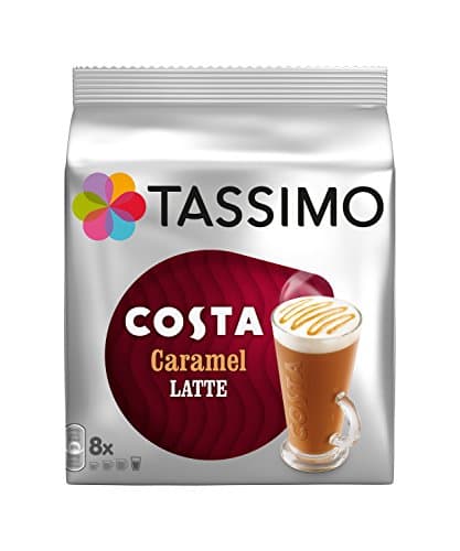 Image of TASSIMO Costa Caramel Latte x Pack of 2 (16 Servings)