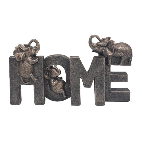 Image of The Leonardo Collection Tuskers Elephant Home Home Decor Figurines & Ornaments For Home & Office | Decorative Accessories Statues For Indoor & Outdoor | Lovely Gifts for Women & Men
