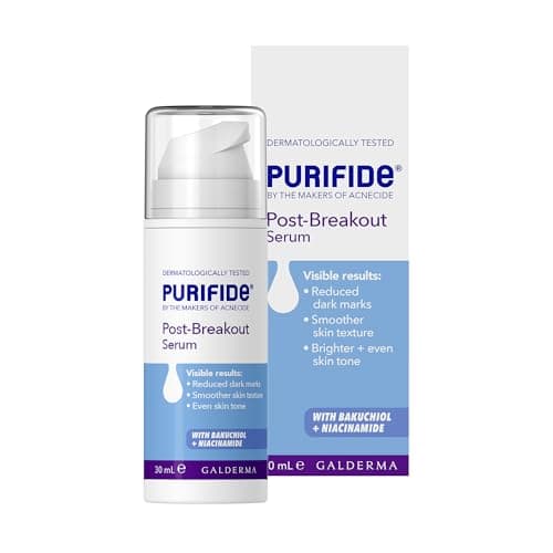 Image of Purifide by Acnecide Post-Breakout Niacinamide Serum with Bakuchiol for Acne Prone Skin & Blemish Control 30ml