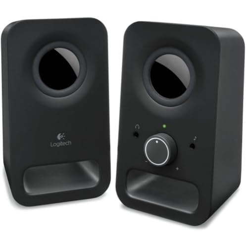Image of Logitech Z150 Wired Speakers, 2.0 Channels, 6 W, Black
