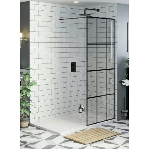Image of Metro Tile Shower Panels 1m x 2400mm x 10mm Easy to Install PVC Made Wet Wall Panels