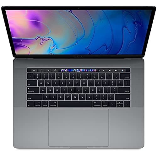 Image of 2018 Apple MacBook Pro with 2.9GHz Intel Core i9 (15-inch, 16GB RAM, 512GB SSD) (QWERTY English) Space Grey (Renewed)