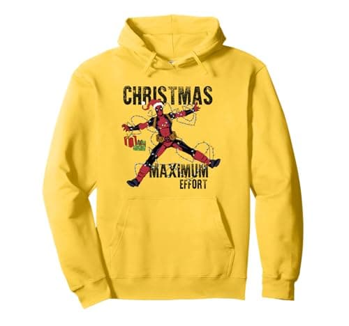 Image of Deadpool Christmas Maximum Pullover Hoodie