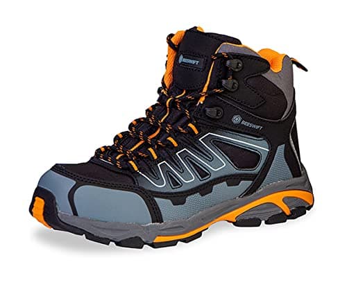 Image of Click Safety Footwear Beeswift Hiker S3 Composite Boot Black/Orange Size 10