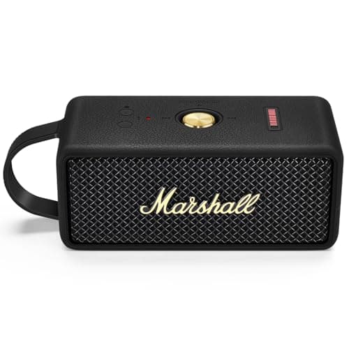 Image of Hzycwgone Silicone Cover Case for Marshall Emberton III Portable Bluetooth Speaker,for Marshall Emberton 3rd Travel Protective Skin Shell Carrying Bag Accessories(Black Case)