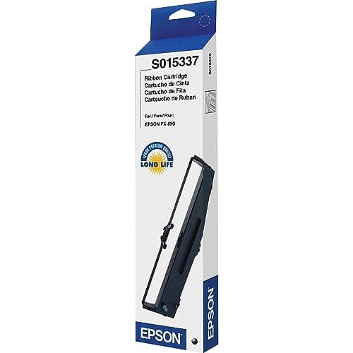 Image of Epson Original Fabric Print Ribbon, Black, Genuine