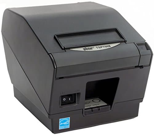 Image of Star Micronics TSP743IID Serial Thermal Receipt Printer with Auto-cutter - Gray