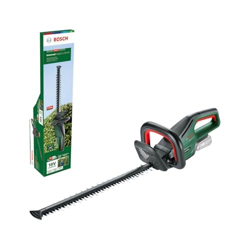 Image of Bosch Cordless Hedge Cutter UniversalHedgeCut 18V-50 (Without Battery, 18 Volt System, Brushless Motor, Blade Length: 50 cm, in Carton Packaging)