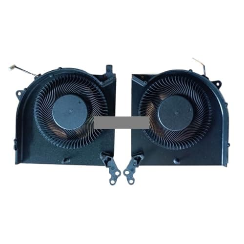 Image of DC 12V CPU GPU Cooling Fan,Compatible For Lenovo, Legion 5-15ARH05H 82B1 5P-15ARH05H 82GU Laptop Parts Fan Cooler Radiators FN51 FN50(CPU GPU Both)