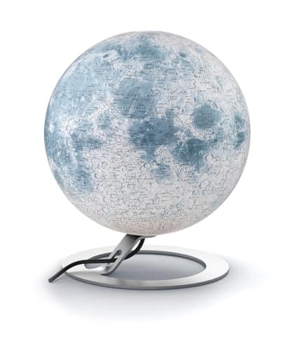 Image of National Geographic 8007239977211 30 cm The Moon Illuminated Globe, White