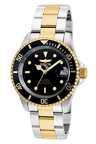 Image of Invicta Pro Diver 8927OB Men's Watch - Waterproof - Analogue - Automatic Movement - stainless steel with black dial - 40mm