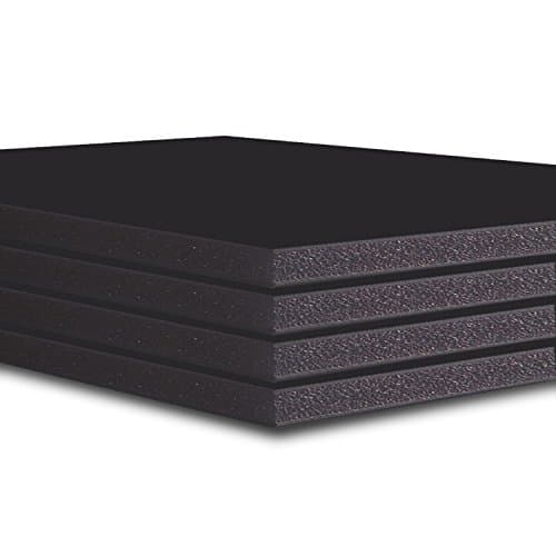 Image of A4 Size 5mm Black Foam Board with Core Pack of 10