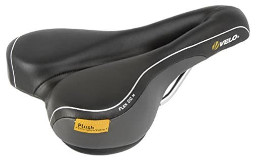 Image of Velo Flex Dc M/L Saddle - Black, L = 269 X W = 160 Mm