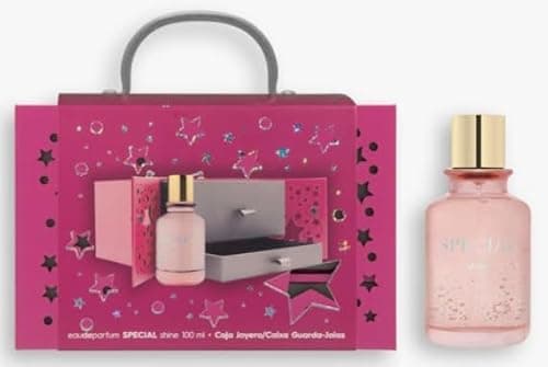 Image of Special Shine Her Eau de Parfum Gift Set for Women, 100ml Fragrance with Jewelry Box, Vanilla Scent