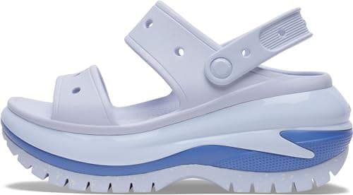 Image of Crocs Unisex-Adult Classic Mega Crush Sandal | Platform Sandals, Dreamscape, 5 UK Men / 6 UK Women