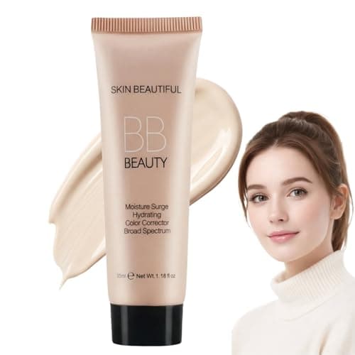 Image of Tinted Moisturiser for Women,BB Cream Foundation Lightweight & Matte,Colour Correcting Moisturiser,Even Skin Tone Face Cream,BB Cream Light & Medium Coverage,Face Tinted Moisturiser,Gentle Formula